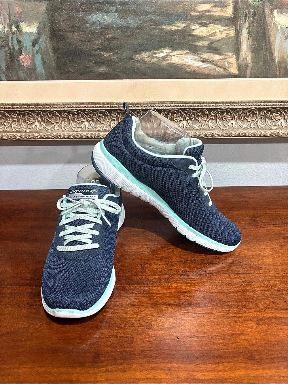 Skechers Athletic Sneakers in Blue